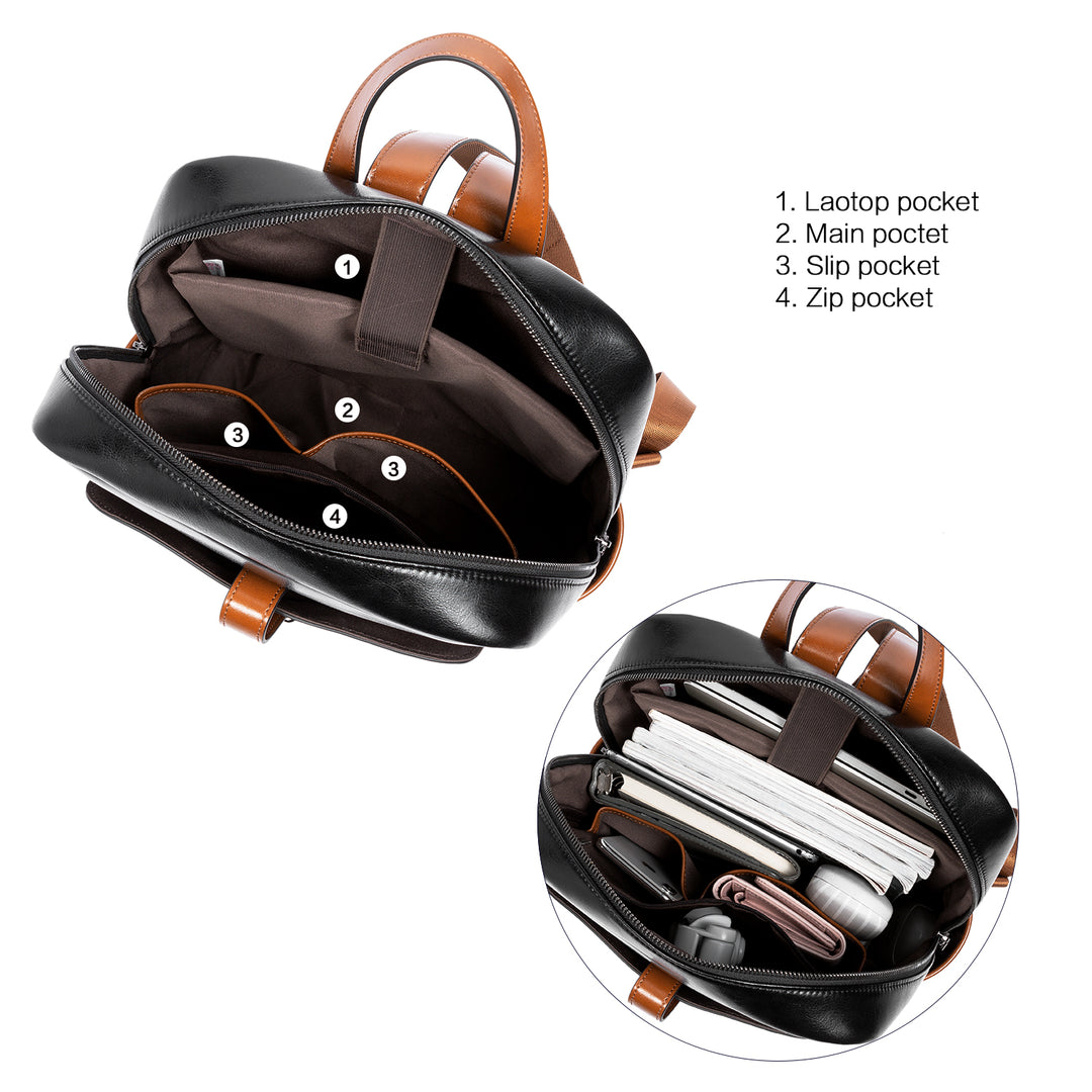 baotian kedai laptop backpack Vrba Laptop Backpack Purse — Bostanten – BOSTANTEN