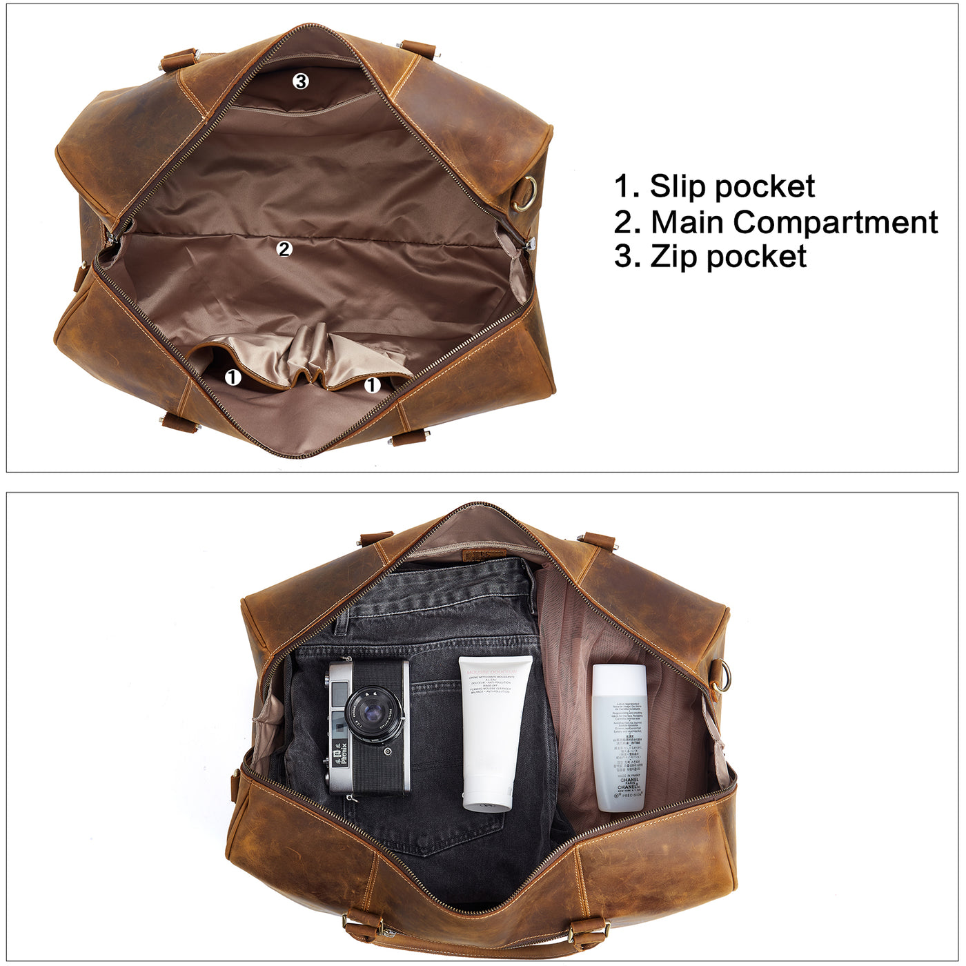 Vixen Men's Weekender Duffle Bags for Your Next Getaway