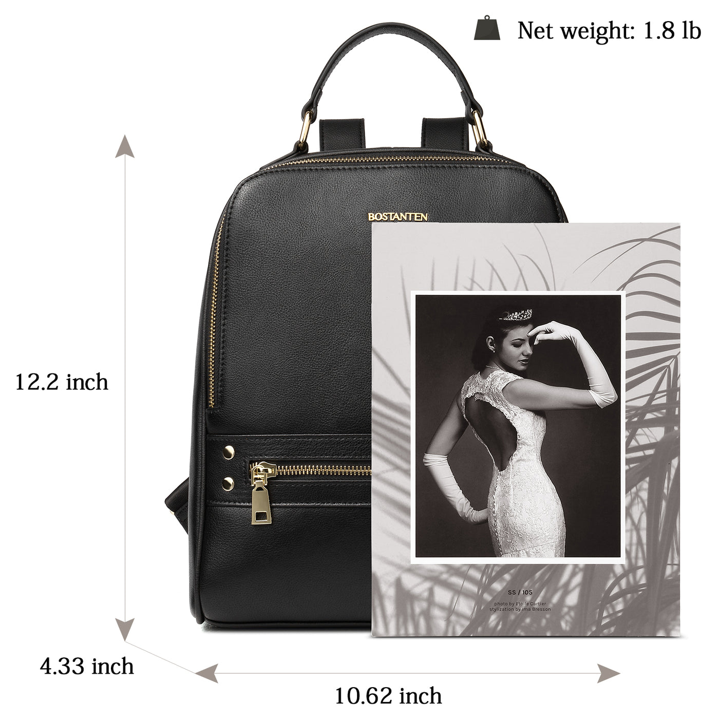 Baish Commuter Backpack Women —— Adjustable Straps - BOSTANTEN