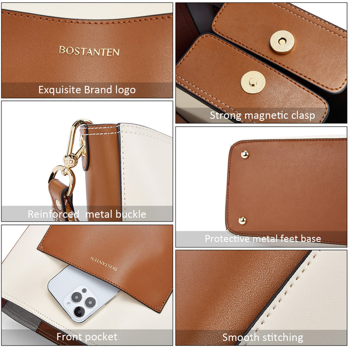 Lotty Genuine Leather Hobo Handbag - Soft & Supple with Adjustable Strap
