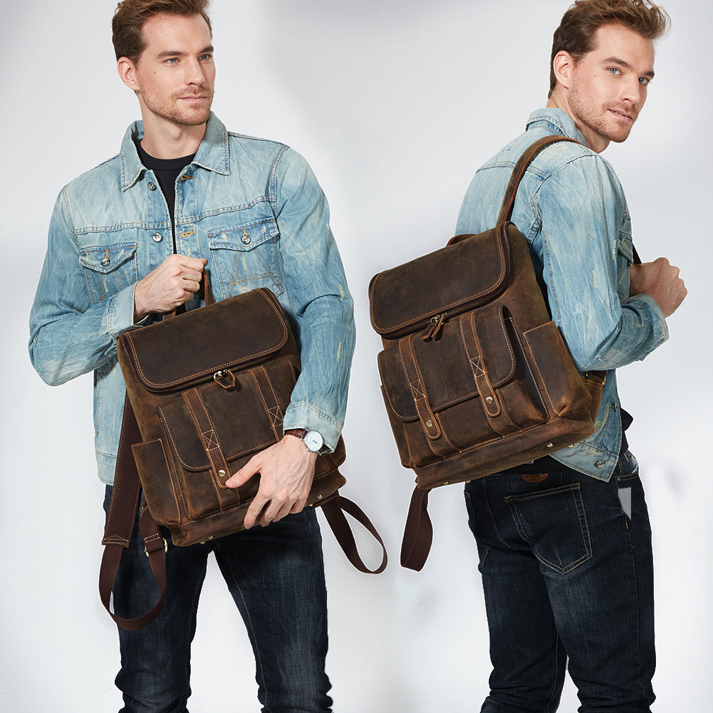 Vintage Laptop Backpack 15.6'' Vintage Laptop Backpack 15.6''