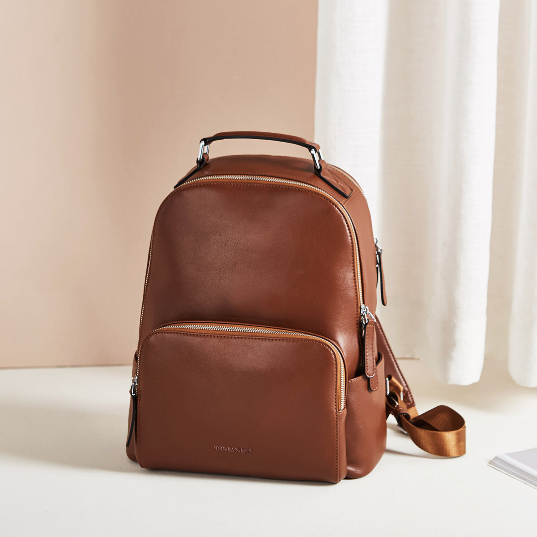bostanten genuine leather backpack Nombongo Large Leather Backpack — Bostanten – BOSTANTEN