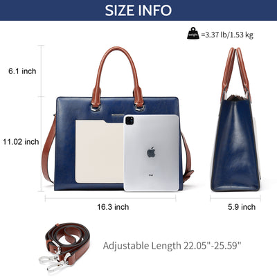 Mizuki  Leather Messenger Bag — Professional Handicraft