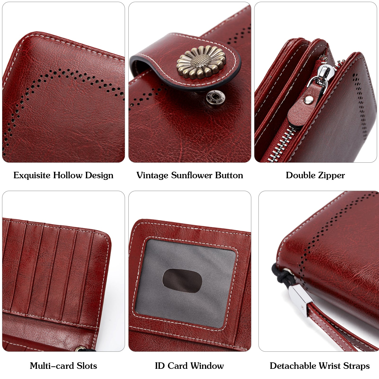Wholesale Factory Price OEM Design Custom PU Leather Women Cardholder for  Ladies Zip ID Card Holder Wallet Mini Bags - China Fashion Wallet and Lady  Wallet price | Made-in-China.com