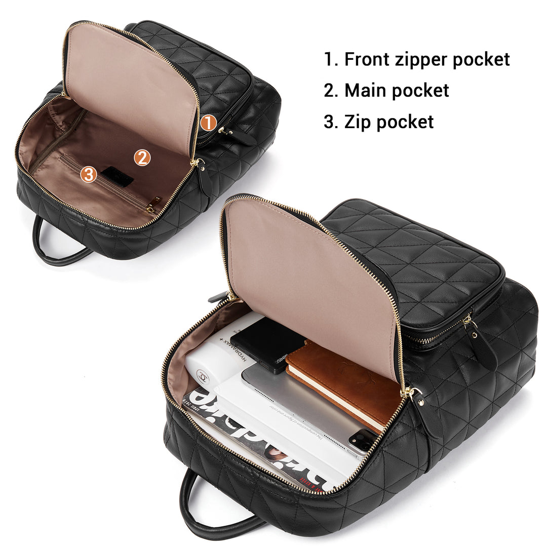 bostanten leather casual backpack Minoru Leather Mini Backpack— Bostanten – BOSTANTEN