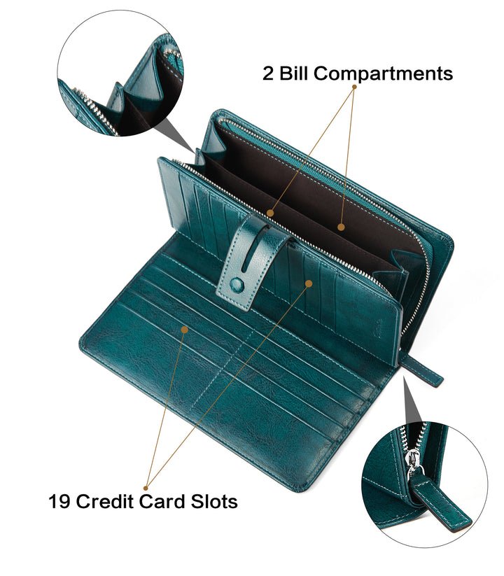 Lnna Checkbook Wallet Cash Clutch Purses —— Superstar