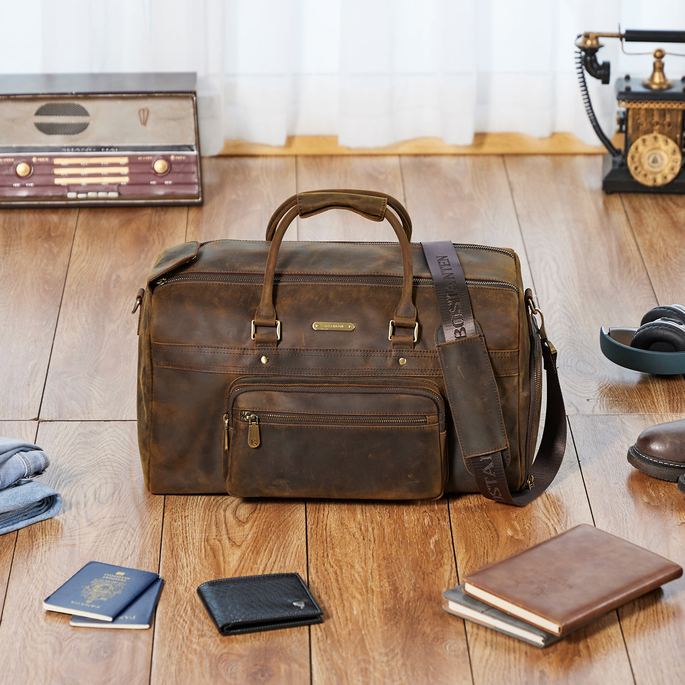 Vixen Men's Duffle Bag Luggage for Effortless Style