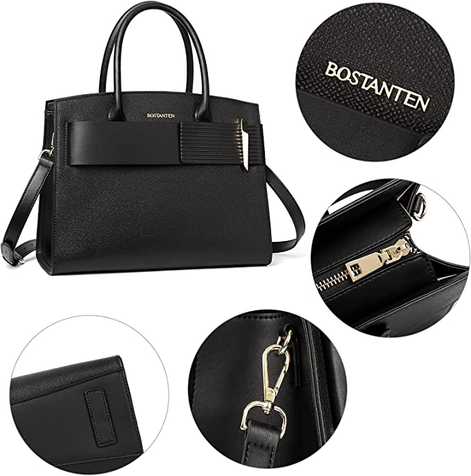 Nevin Stylish Leather Tote Bag - Designer Collection