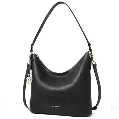 BOSTANTEN Leather Handbags for Women Soft Designer Shoulder Purses Ladies Fashion Crossbody Hobo Bags - BOSTANTEN