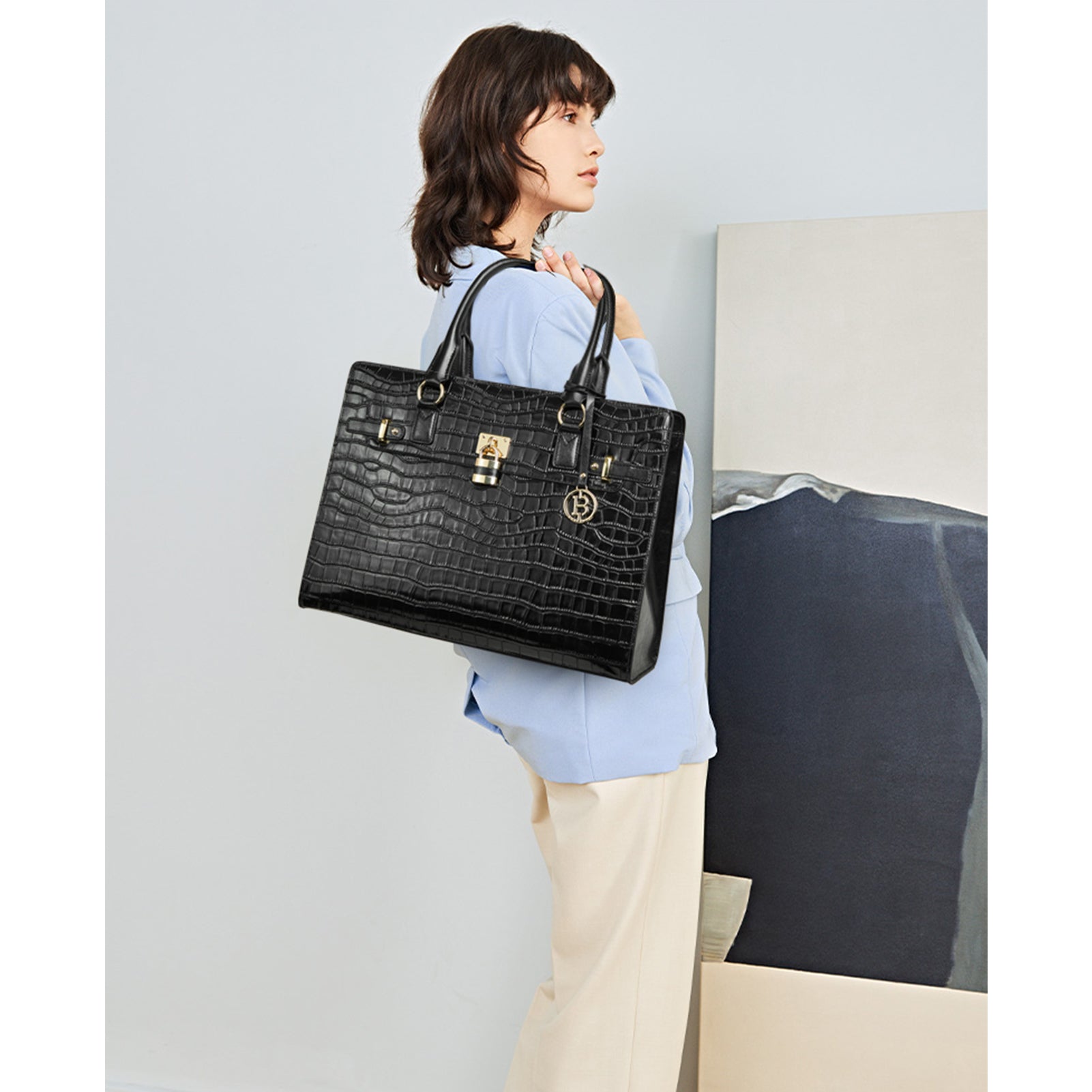 Jasmina Women's Legal Briefcase — Bostanten – BOSTANTEN