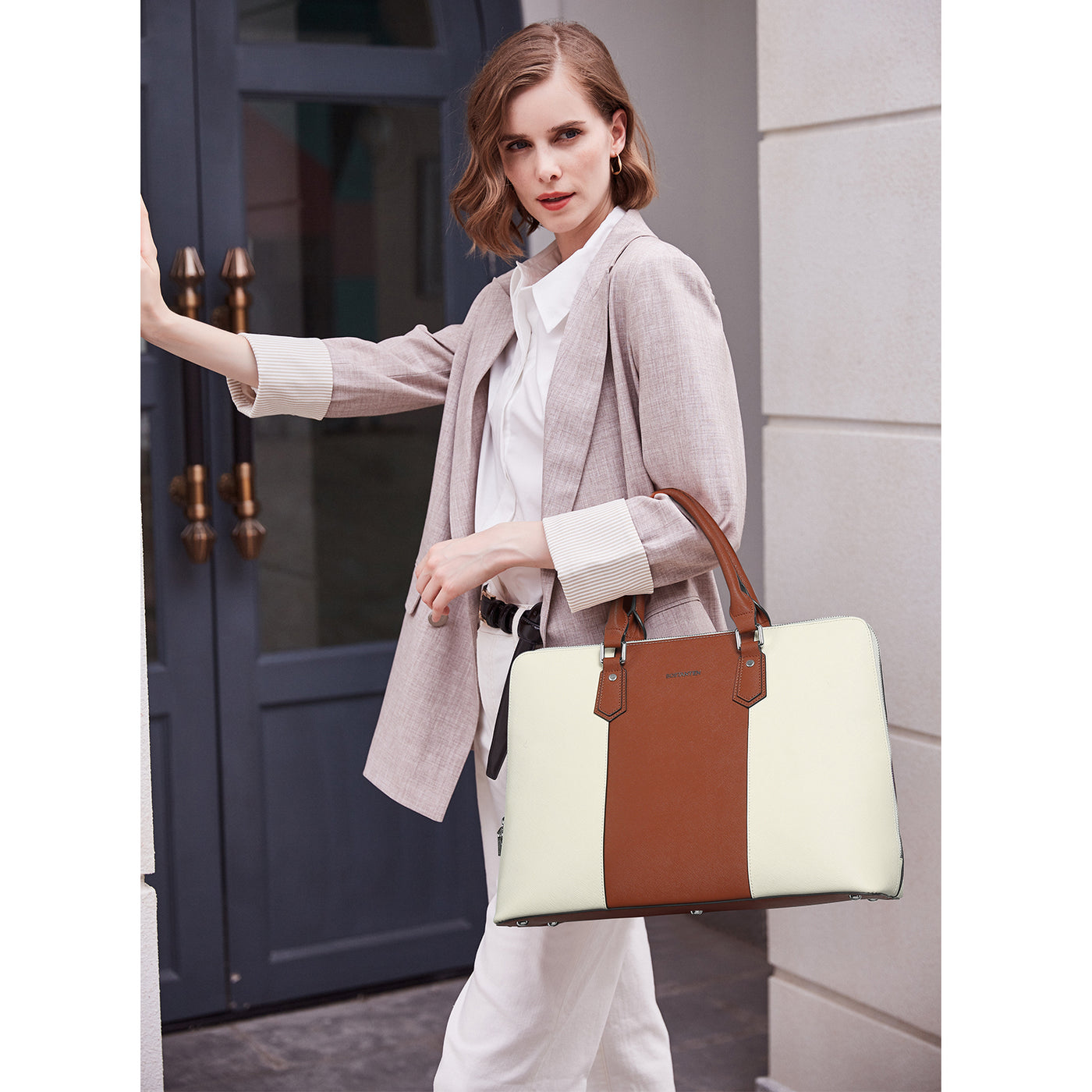 Glora Stylish Womens Briefcase — Versatile - BOSTANTEN