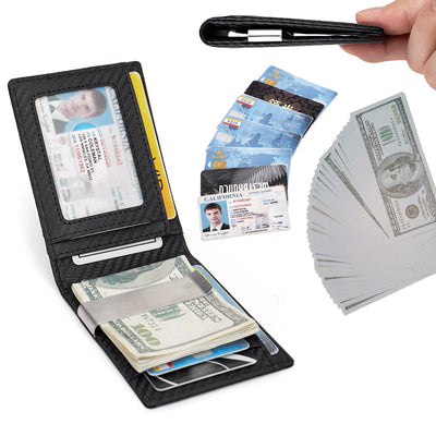 Rozenn Checkbook Wallet Men Bifold —— Slim - BOSTANTEN