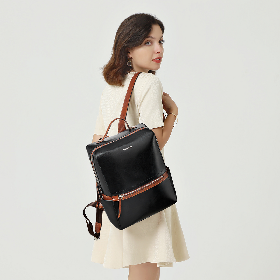 bostanten genuine leather backpack purse fashion Baish backpack vintage — Bostanten – BOSTANTEN